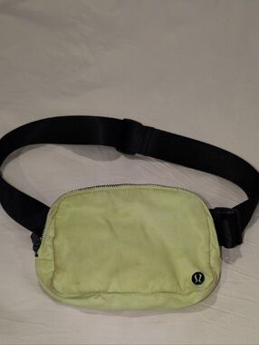 Lululemon Lime Green Waist Bag - Performance Crossbody